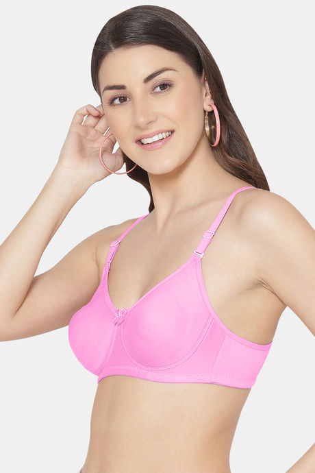 Tweens Single Layered Non Wired Full Coverage T-Shirt Bra - Baby Pink — image 3